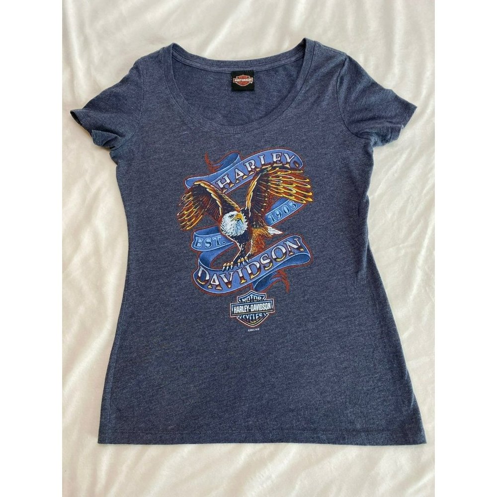 Harley Davidson Ladies Small Tee
